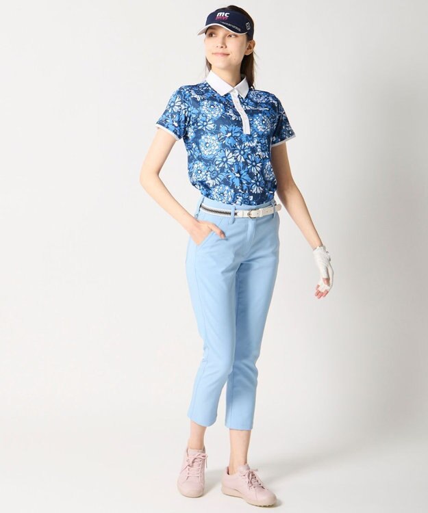 FILA GOLF／marie claire 【marie claire SPORT】 ９分丈ロングパンツ ブルー