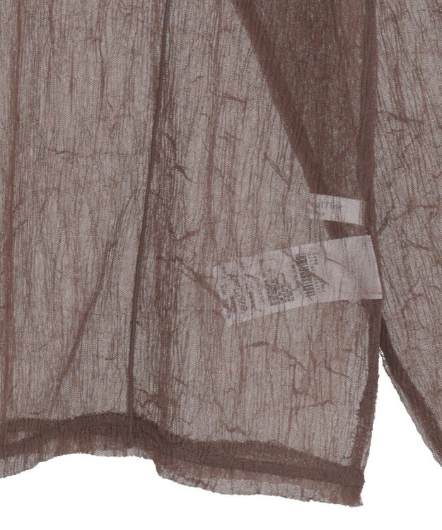 Green Parks シアークラッシュプルオーバー Brown