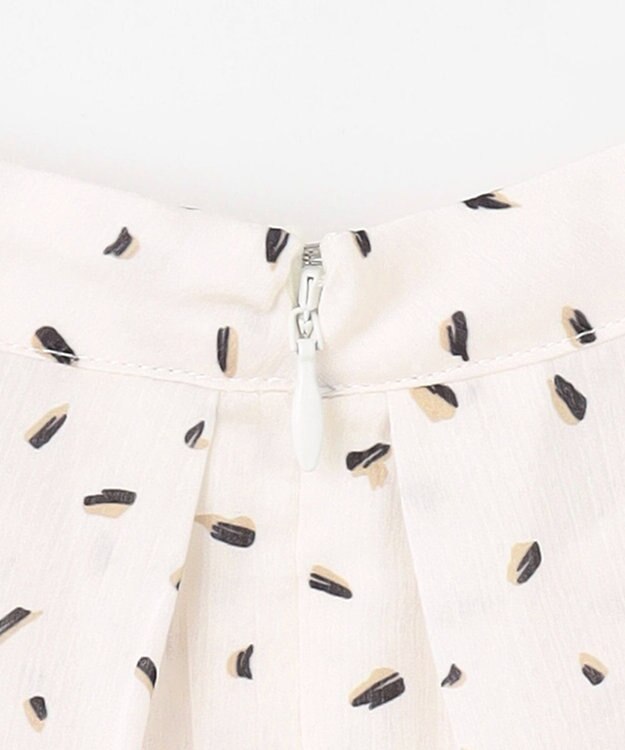 ANY ボウタイブラウス エクリュベース