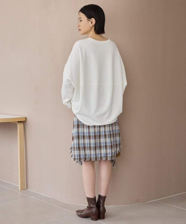 AMERICAN HOLIC コクーンポンチプルオーバー Off White