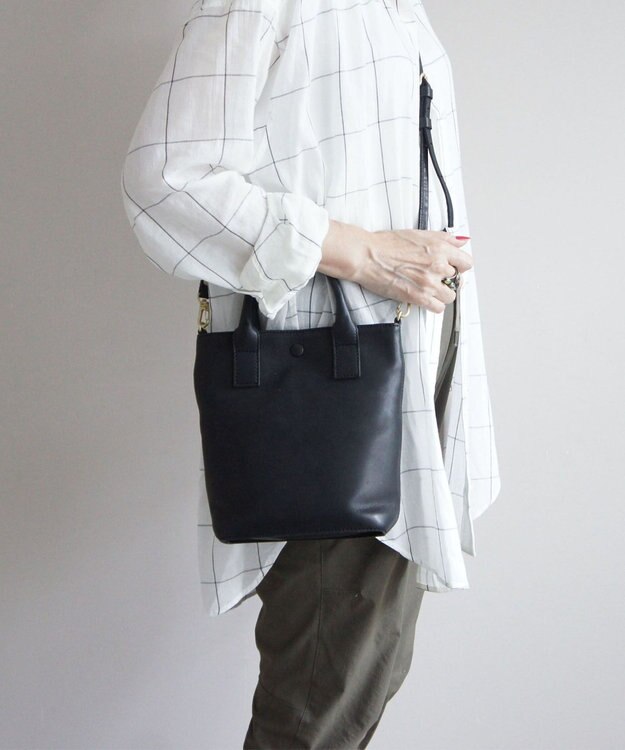 TIDEWAY NUTS 2WAYトートバッグ ブラック