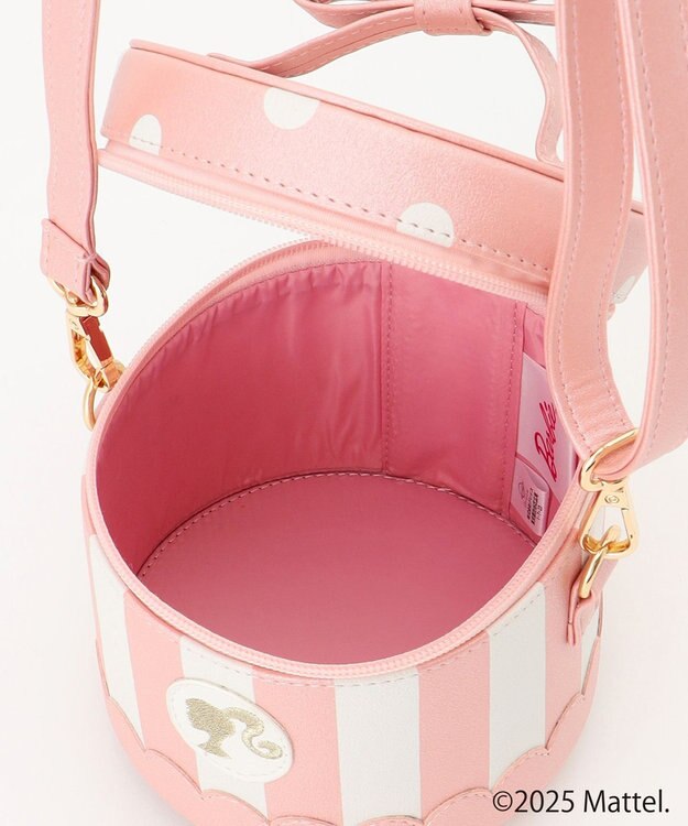 ANY KIDS 【Barbie(TM)】バニティポシェット ピンク×ホワイト