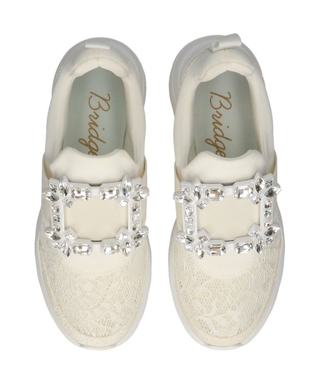 Bridget Birkin 【Bridget Birkin】バックルスニーカー ホワイト