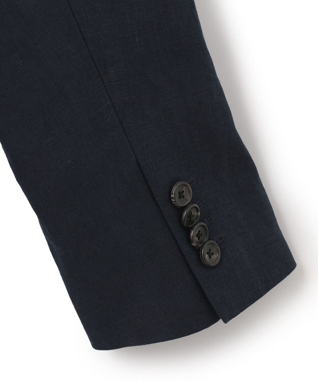 JOSEPH HOMME WASHED LINEN OX JACKET ネイビー系