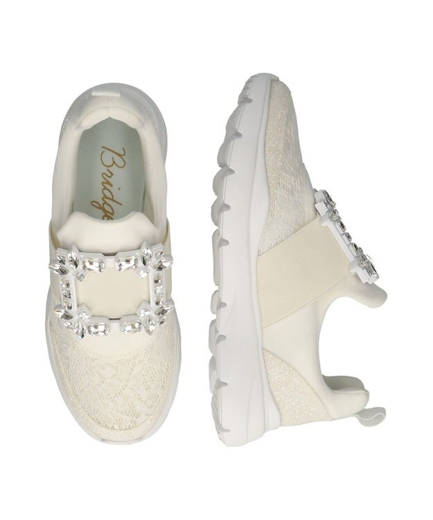 Bridget Birkin 【Bridget Birkin】バックルスニーカー ホワイト