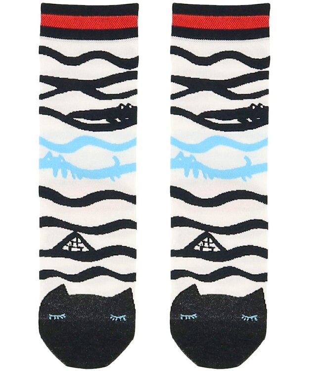 tsumori chisato SLEEP ツモリチサト ソックス 22.0cm~24.0cm レディース UEY518 /ワコール アイボリー