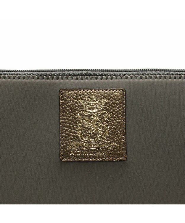 A.D.M.J. 【魔法の様に軽い】マジックライト/コード刺しゅうフラットポーチ2セット(S・LL) LO/RO