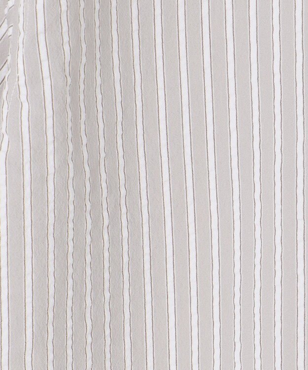 J.PRESS MEN 【WEB・一部店舗限定】マルチストライプシャツ ライトグレー系1