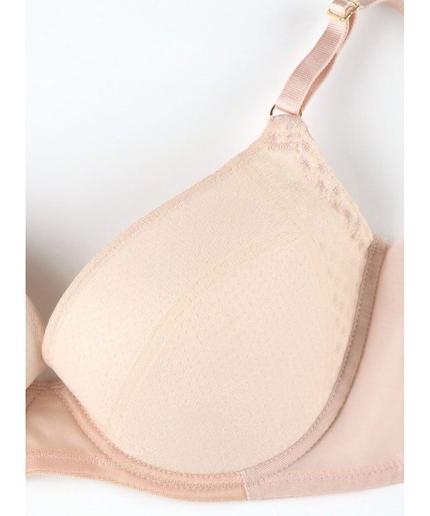 Wing ブラジャー 汗のベタつきや不快感を軽減 軽やかなつけごこち 背中すっきり 【夏のうすかるブラ】 春 夏 KB2873 ウイング／ワコール ベージュ