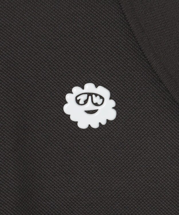 PW CIRCULUS 【WOMEN】ベーシックポロ ゴルフウェア レディース ブラック系