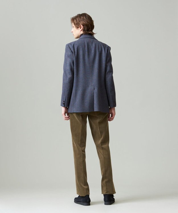 J.PRESS MEN 【MORGADO】 ガンクラブツイード ジャケット/総裏 ブルー系3