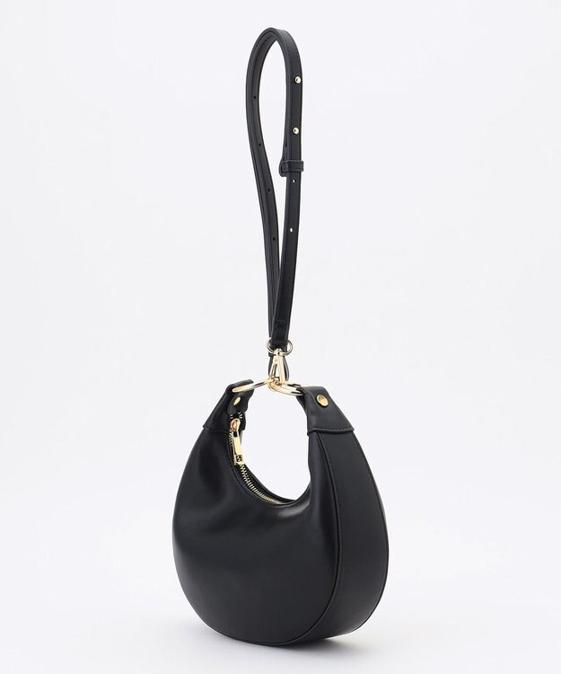 組曲 【加藤ローサさん着用】キャットショルダー バッグ ブラック系