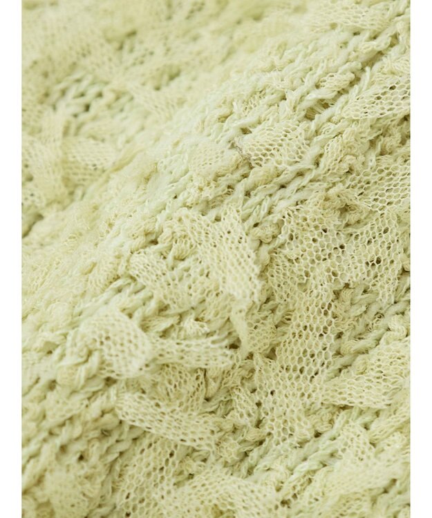 Green Parks ・ｓｗｉｎｇ　ｂｙ　２ｗａｙチュールヤーンベスト Light Yellow