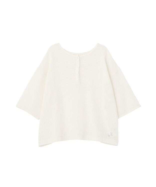 Green Parks 前後２ｗａｙコットンメッシュプルオーバー White