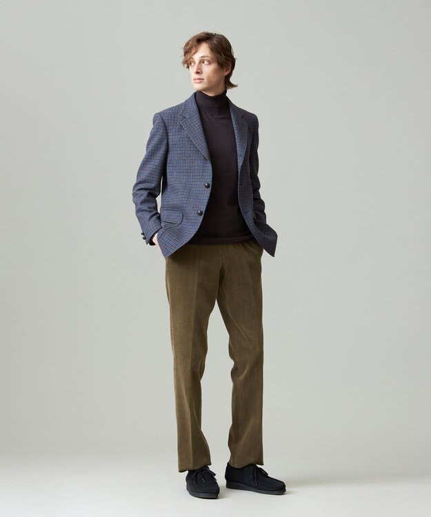 J.PRESS MEN 【MORGADO】 ガンクラブツイード ジャケット/総裏 ブルー系3