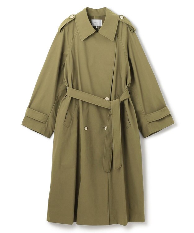 BEIGE， IBERIS / オーバーサイズトレンチコート Khaki