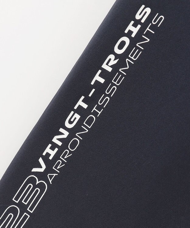 23区GOLF 【MEN】【吸水速乾・UVケア】30デニール 無地Vネックインナーシャツ ネイビー系