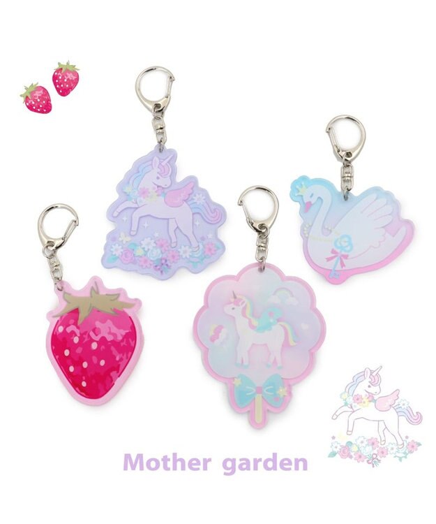Mother garden マザーガーデン アクリルキーホルダー 《スケッチ》 単品 スケッチ柄