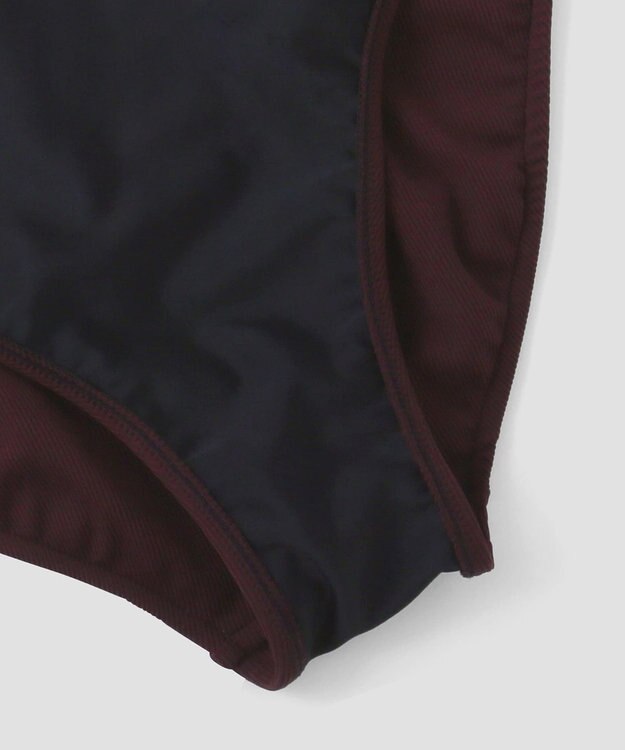 San-ai Resort（三愛水着楽園） インポートファブリック　ワンピース水着 ブラウン