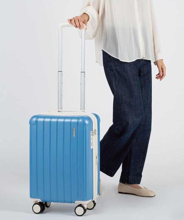 ACE BAGS & LUGGAGE RIMINI フラミニア スーツケース 機内持込み 32L 05121 リミニ エース スカイブルー