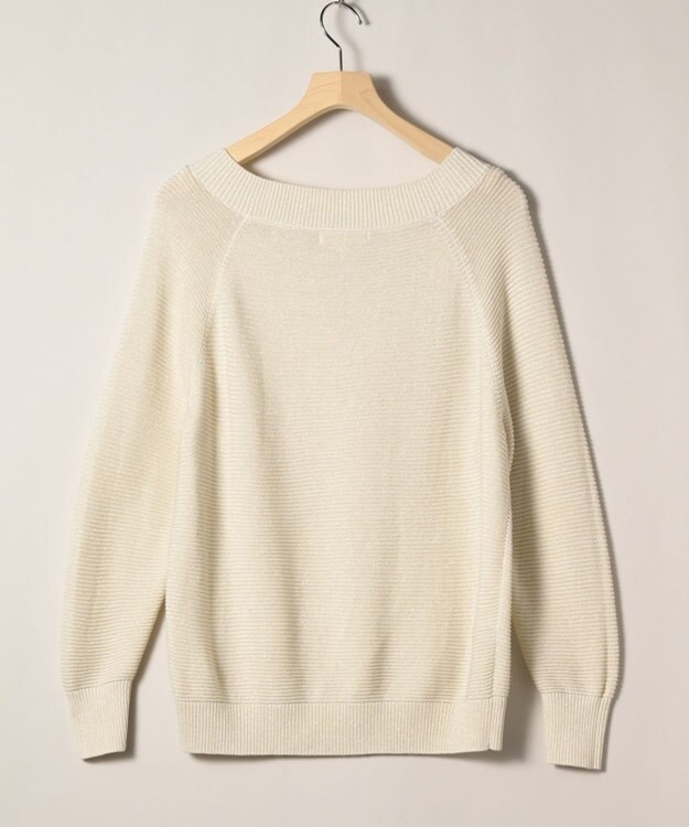 ONWARD Reuse Park 【組曲】ニット春夏 オフホワイト