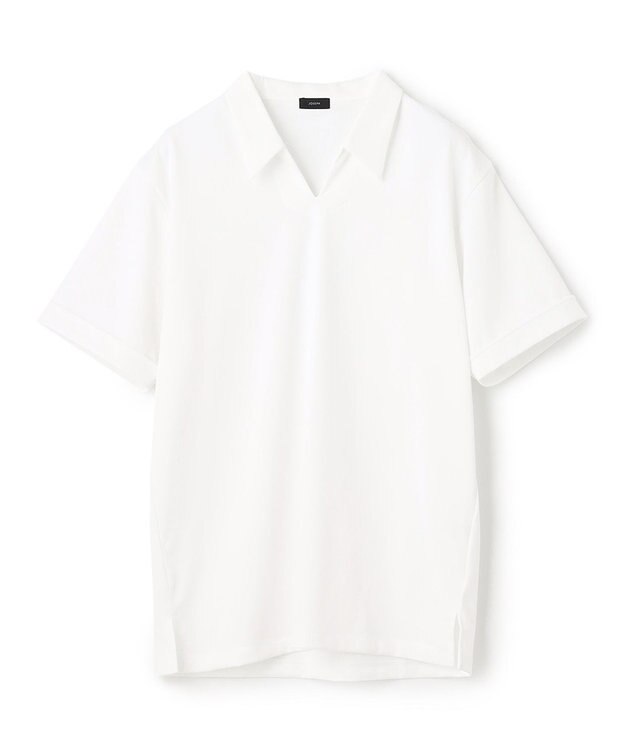 JOSEPH HOMME コットンナイロンテリー　スキッパー ホワイト系