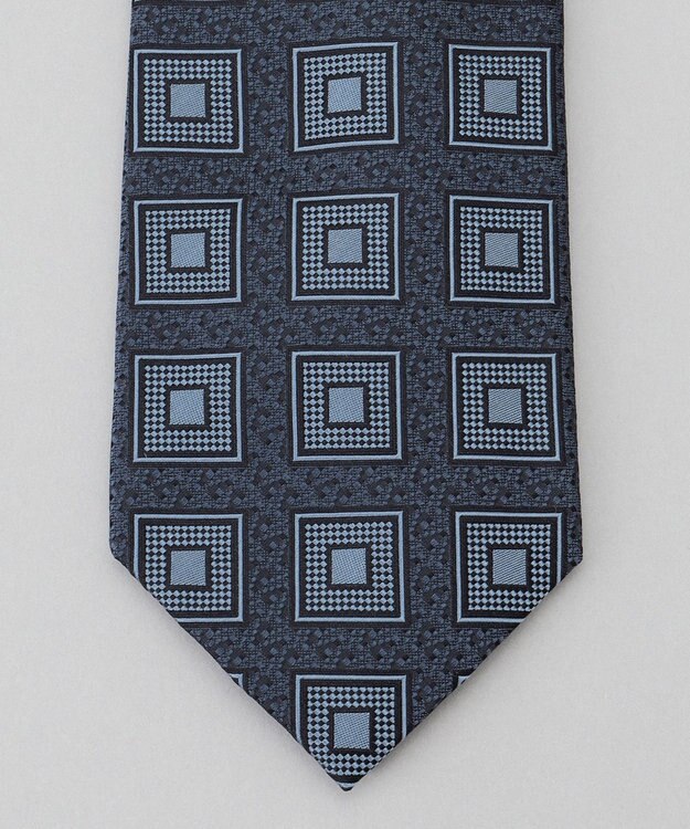 GOTAIRIKU GOTAIRIKU別注【日本製】シルク ネクタイ_総柄 サックスブルー系8