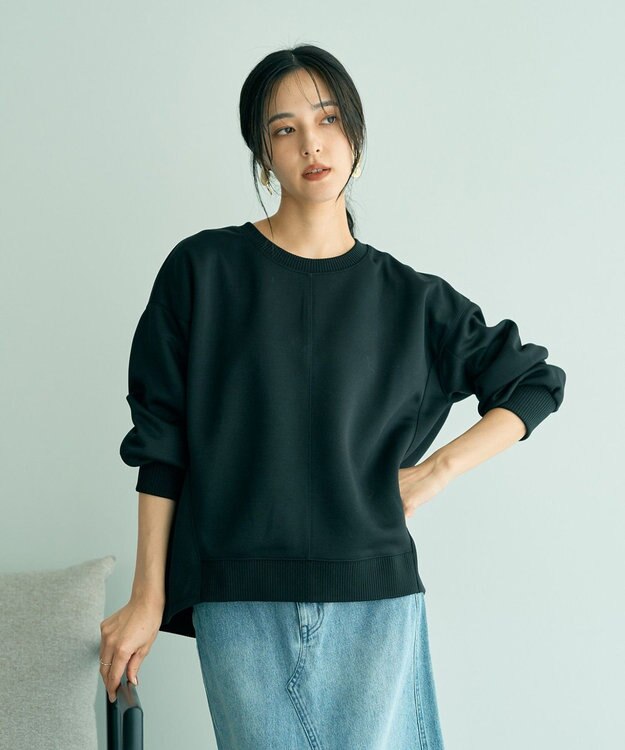 YECCA VECCA 切替プルオーバー Black