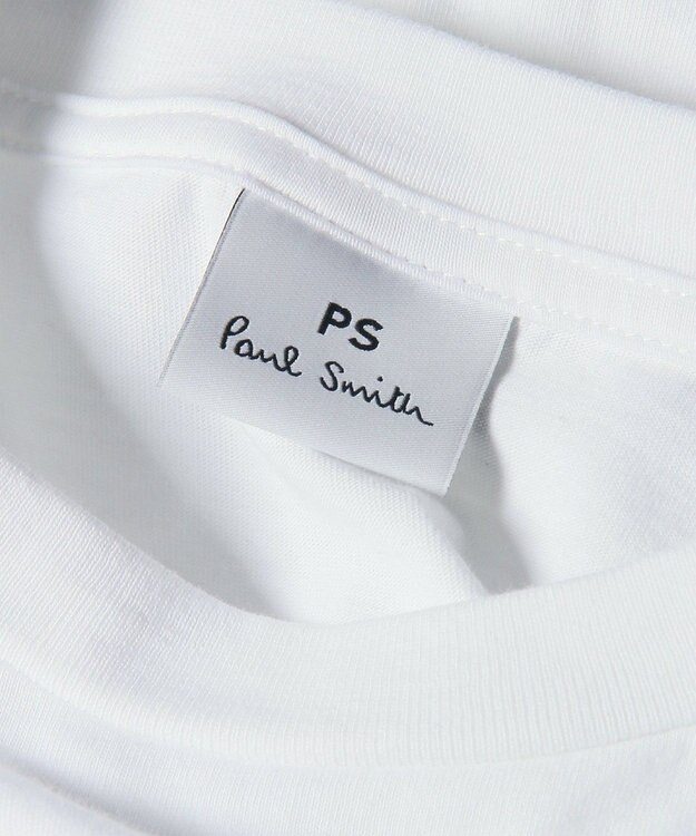 Paul Smith キャット プリント 長袖Tシャツ ホワイト