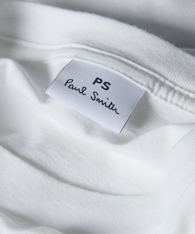 Paul Smith ペインティングフラワー 半袖Tシャツ オフホワイト