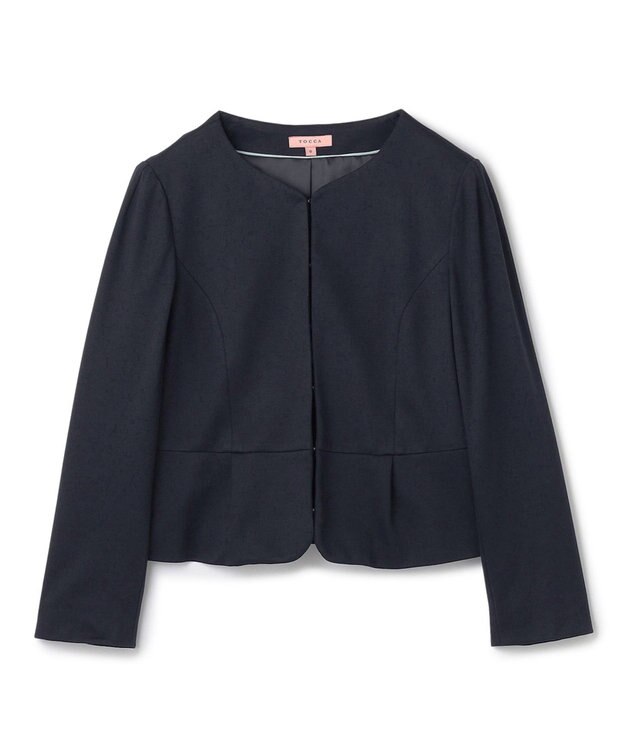TOCCA 【洗える】LUCE ジャケット ネイビー系