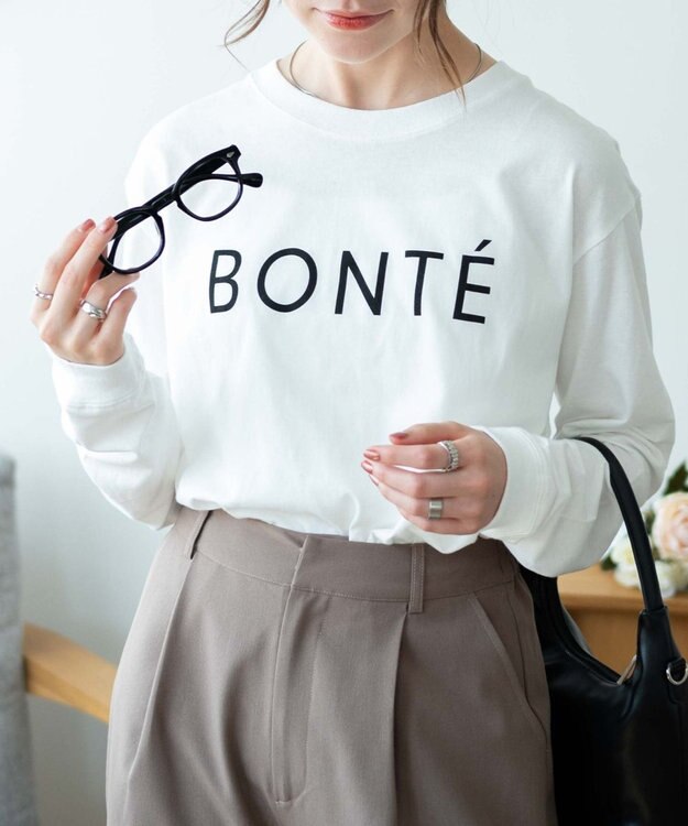 WEGO 【WEB限定】クルーネックプリントロンT 柄3