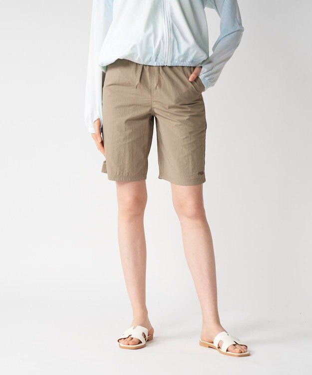 OP／FILA 【FILA/フィラ】ナイロンタスランパンツ モカ