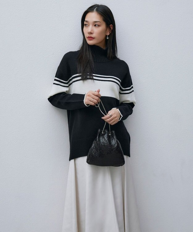 ICB 【CLASSY.1月号掲載】2WAY キラキラバッグ ブラック系