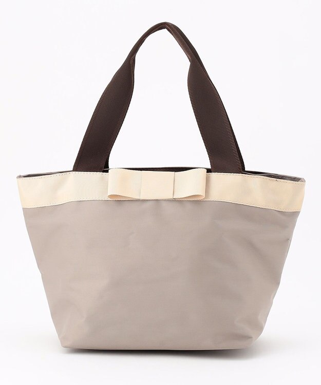 UNBILLION cachecache WEB限定ナイロンリボントートバッグS グレー
