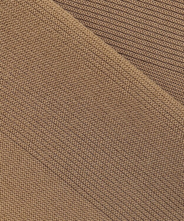 J.PRESS LADIES 【洗える】 ガータードルマンWG ニット キャメル系1