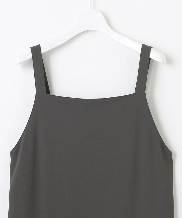 J.PRESS LADIES L 【WEB限定カラーあり・洗える】Lightジョーゼット キャミ ワンピース グレー系