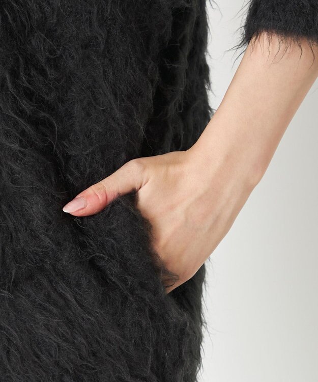 NAVE 【Nave】モヘアシャギー カーディガン ブラック系