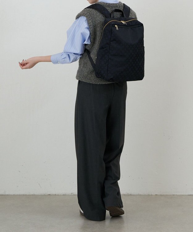 russet ナイロンリュックサック(SF-272) Black/Navy