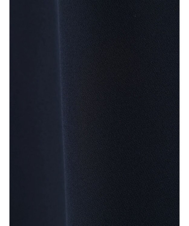 Green Parks 洗える袖レースワンピース Navy