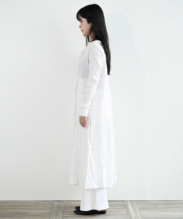 crêprie tsumori chisato creperie DRESS クレプリ ロングワンピース WHITE