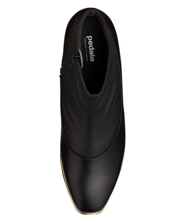 ASICS WALKING ペダラ レディース 2E  3.0CMヒール ブラック系