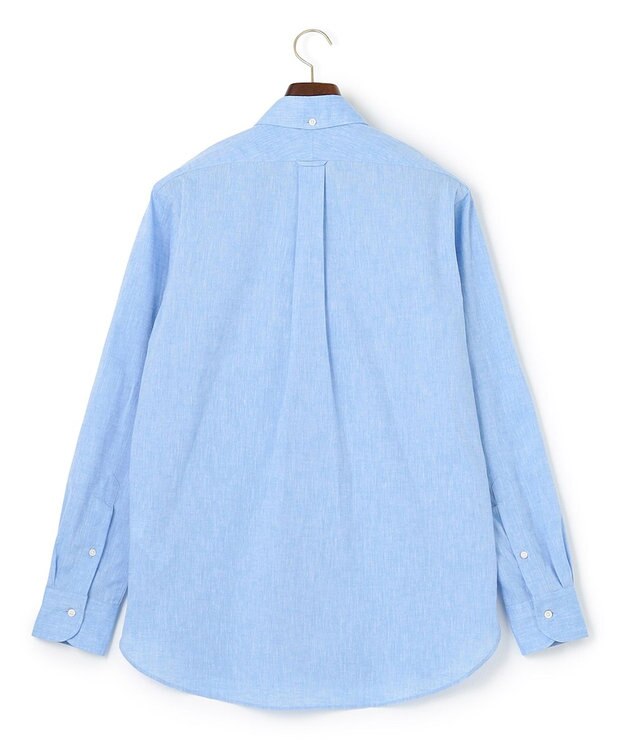 J.PRESS MEN 【WEB・一部店舗限定】リネンコットン シャツ/B.D サックスブルー系