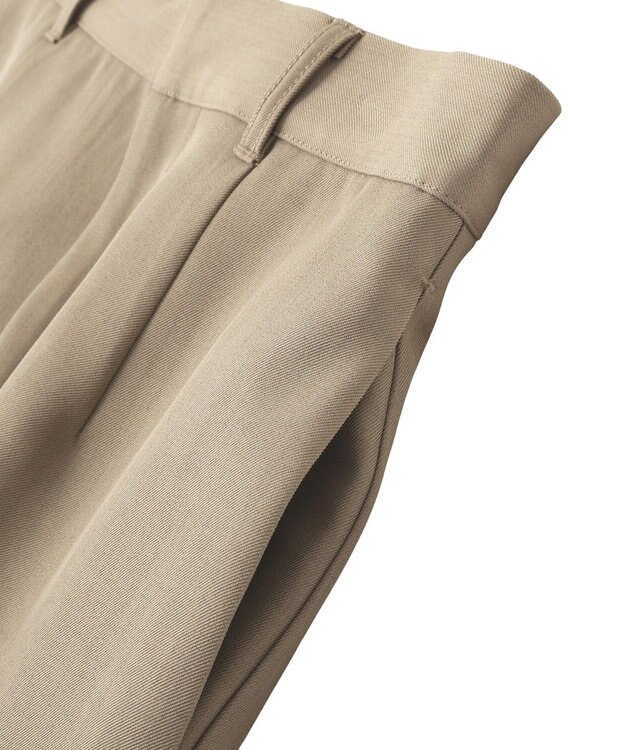 CRAFT STANDARD BOUTIQUE ＜セレモニー＞カットアウトヘムIラインスカート Beige