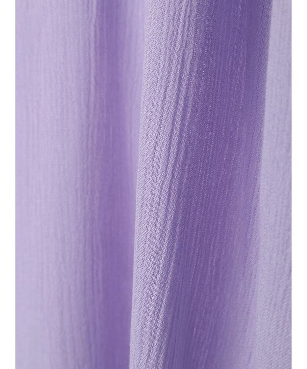 Green Parks Ｉ　レーヨンクレープチュニック Purple