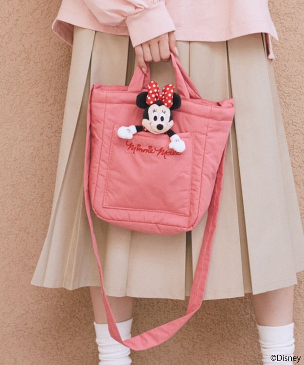 earth music&ecology 【予約】Disney/アソートショルダーバッグ ピンク