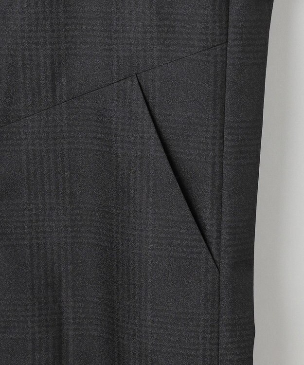 GOTAIRIKU 【仕事で着用可】ラスタードビー フーデッドブルゾン_地柄(24/25年モデル) ブラック×チェック地柄(24年新色)