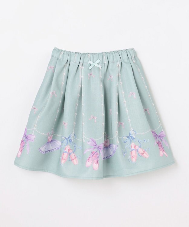 ANY KIDS メロディスカート ミント×バレエ