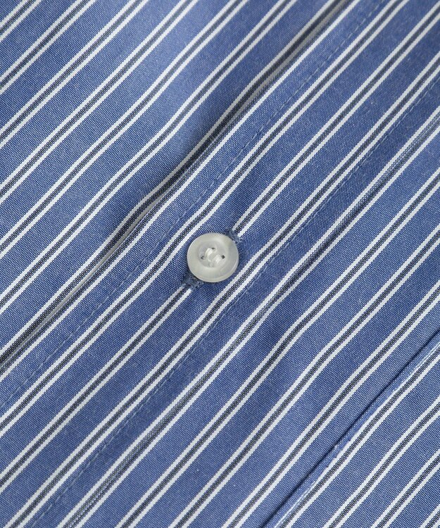 CRAFT STANDARD BOUTIQUE レギュラーカラーオーバーサイズシャツ Blue