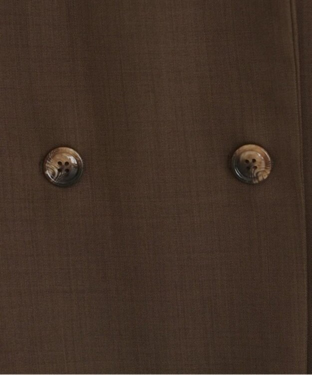 WEGO 【ANGIE VINTAGE】ハーフスリーブジャケット ブラウン